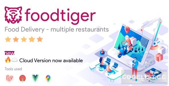 Yemek Sipariş Scripti-FoodTiger v2.1.1 - Food delivery - Multiple Restaurants
